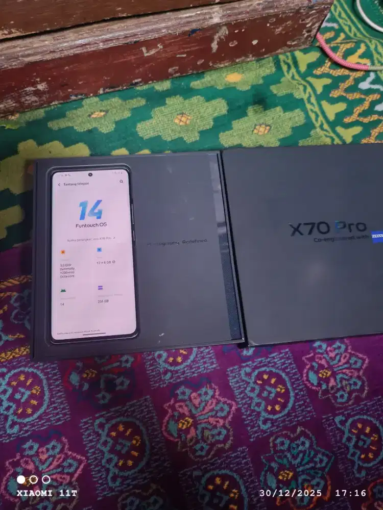 Vivo x 70 pro fulset mlus no mnus 12/256