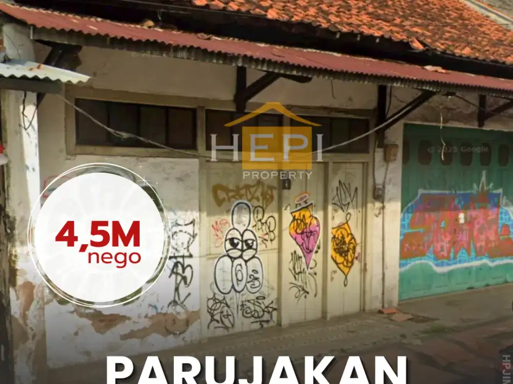 Dijual Rumah Lama Orientasi Tanah Jl.Raya Parujakan, Kota Cirebon