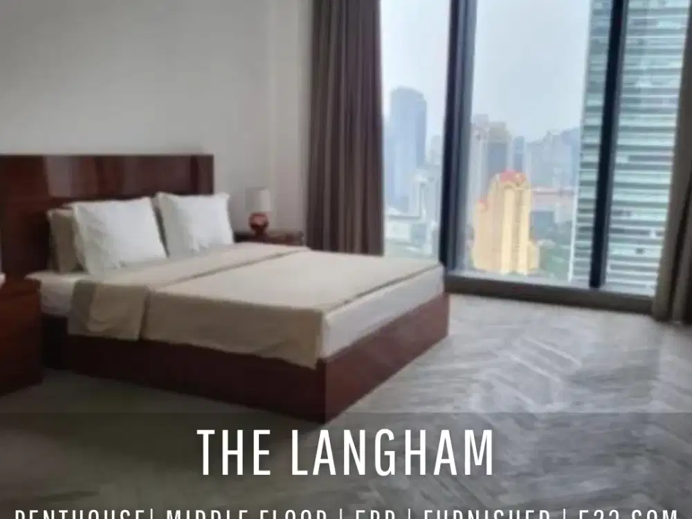 The Langham Residence Tower LP 5BR with Private Lift Middle Floor SCBD View
