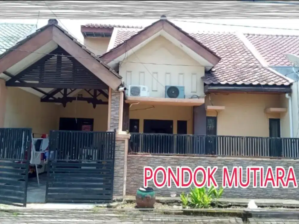 Dijual Rumah 1,5 Lantai PONDOK MUTIARA Sidoarjo
