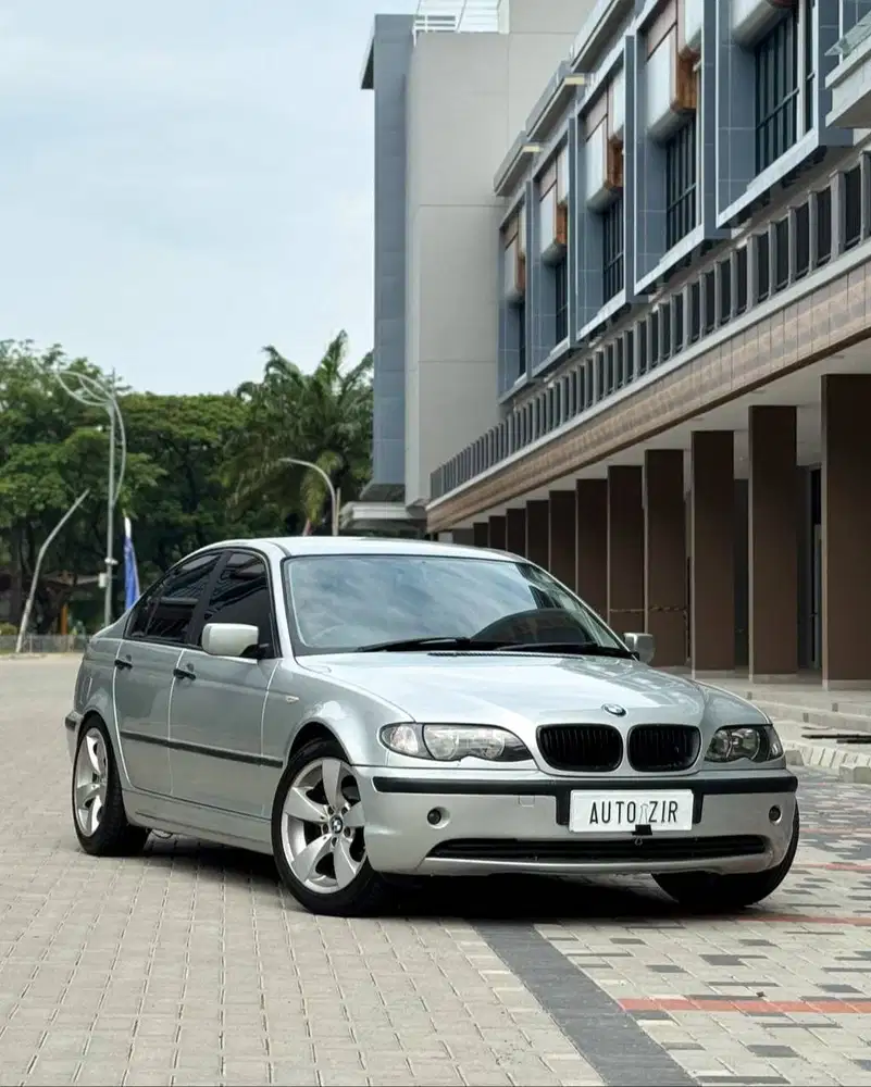 BMW 318i E46 Silver 2003 Antik Simpanan Baru Orisinil Murmer Bu Tdp Ok