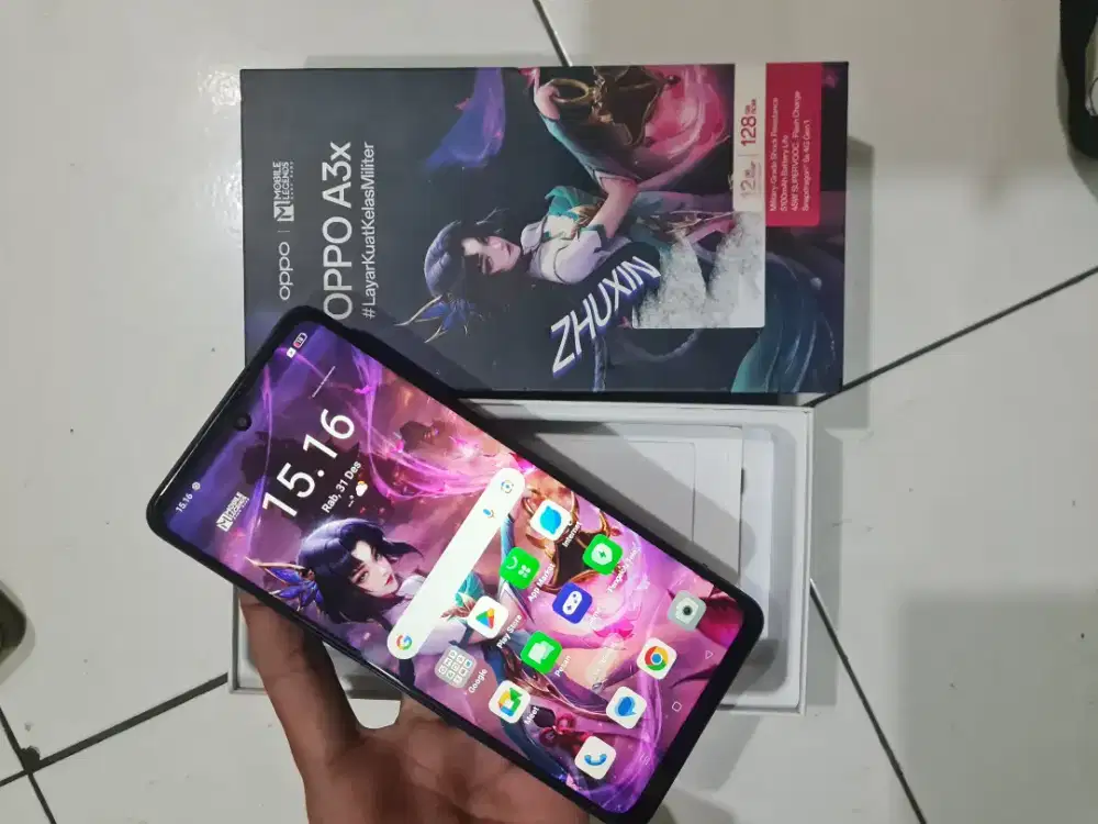 OPPO A3X FULSET NO KENDALA