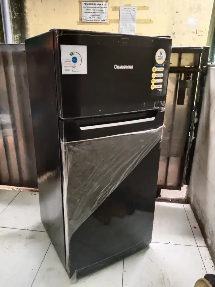 KULKAS CHANGHONG 2 PINTU LIKE NEW