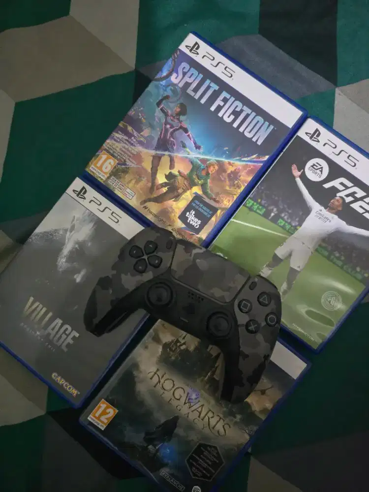 Stick PS5 ori + disc game