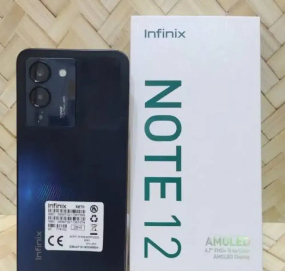Murah hp infinix Note 12 8/256 lkp, bs TT