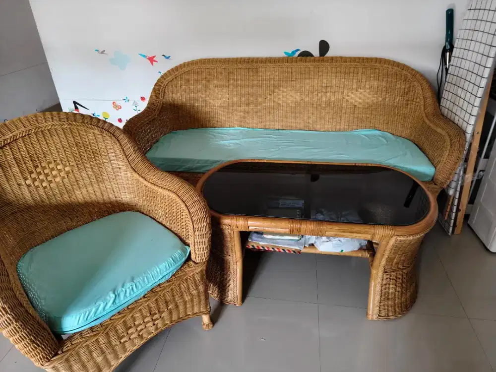 Sofa dari rotan