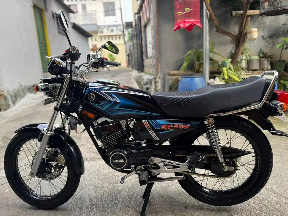 RX KING 2004 Hitam Biru