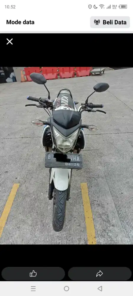 CB 150R old 2013