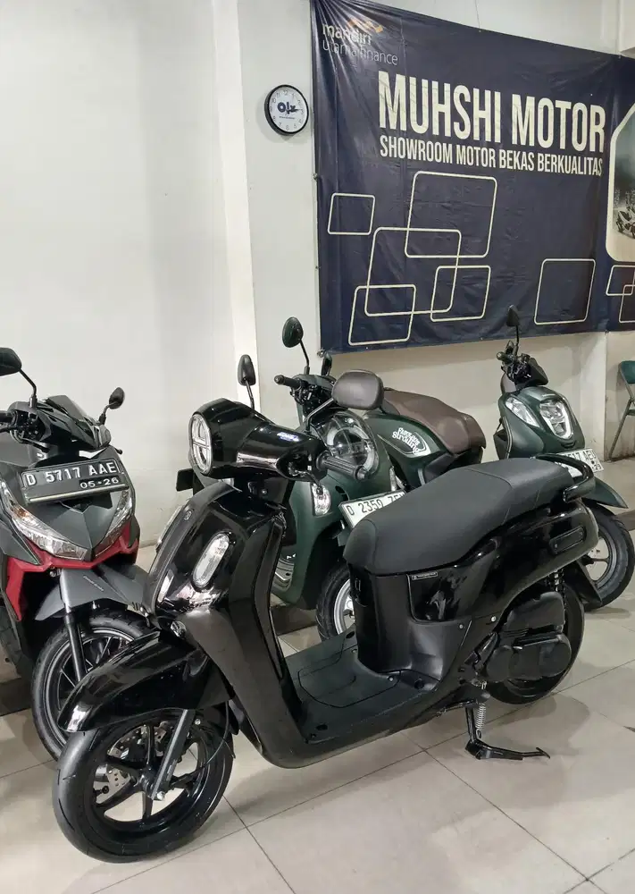 KM 3 RIBU FAZZIO 125 NEO TAHUN 2022, SEPERTI BARU, MUHSHI MOTOR