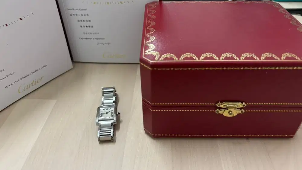Cartier Tank Française Small – Full Set
