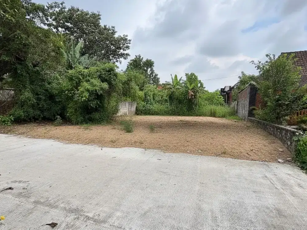 Tanah SHMP Cocok untuk Hunian/Kost Strategis Dekat UII Akses Mobil Papasan