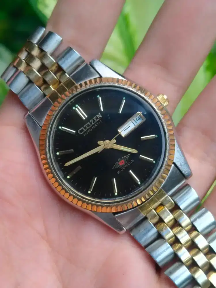 Citizen Presiden Two Tone Black Dial Automatic