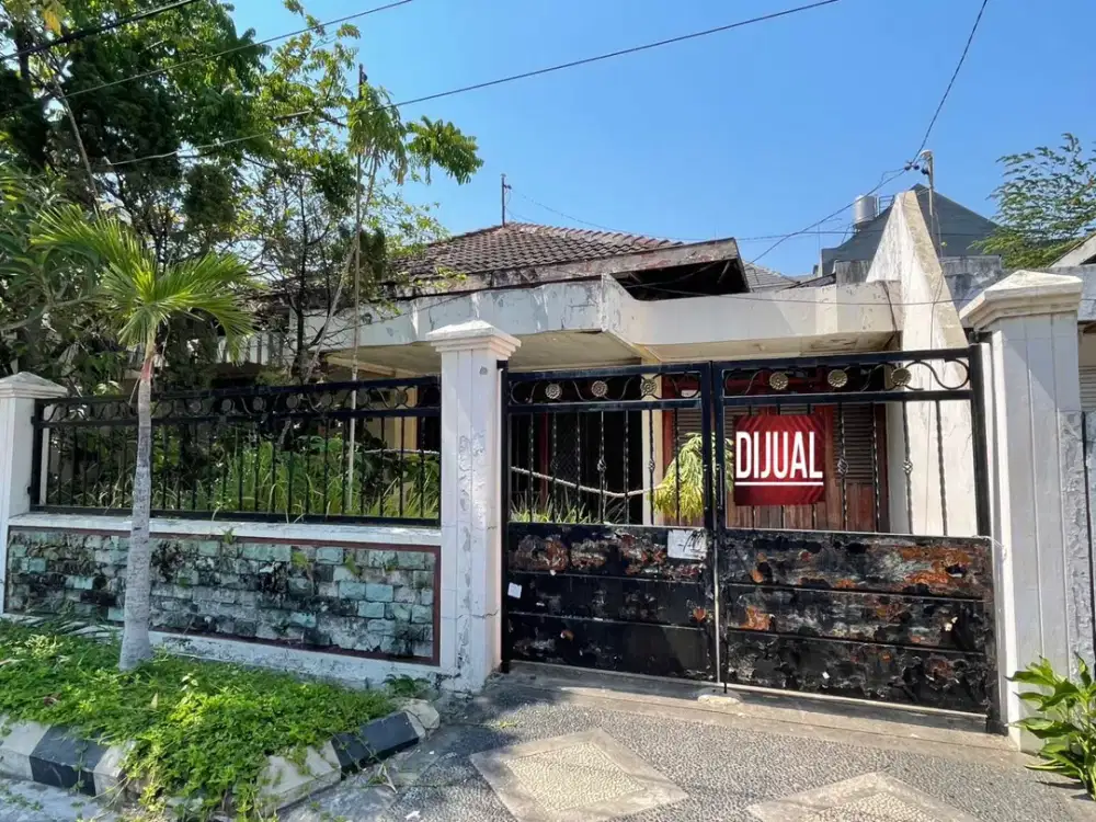 Dijual Rumah Hitung Tanah Kertajaya Indah Tengah Kota Surabaya