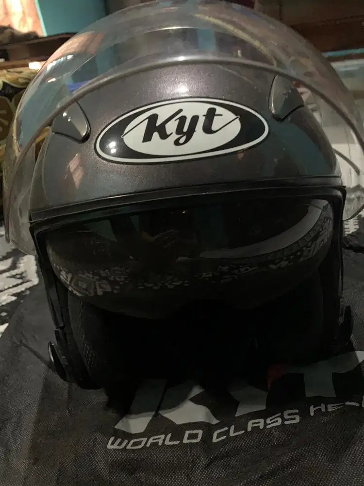 HELM KYT DOUBLE VISOR