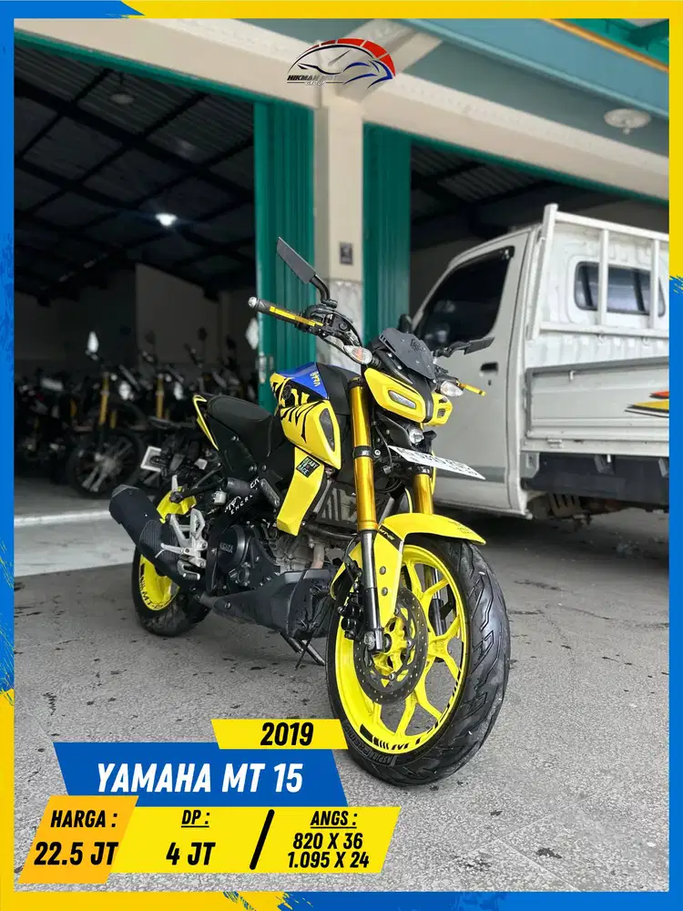 YAMAHA MT 15 2019 MANTAP GASS MASZEHH HIKMAH MOTOR KEPUH