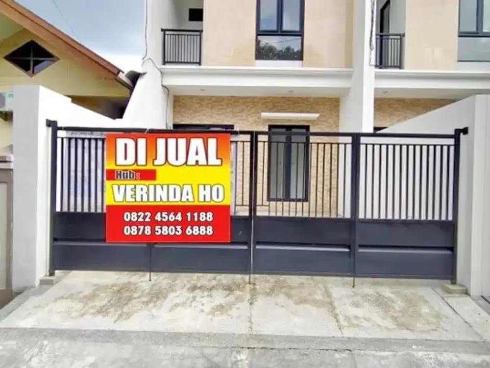 Rumah Baru 2 Lantai Nirwana Eksekutif, RUNGKUT SHM dekat MERR, STIKOM