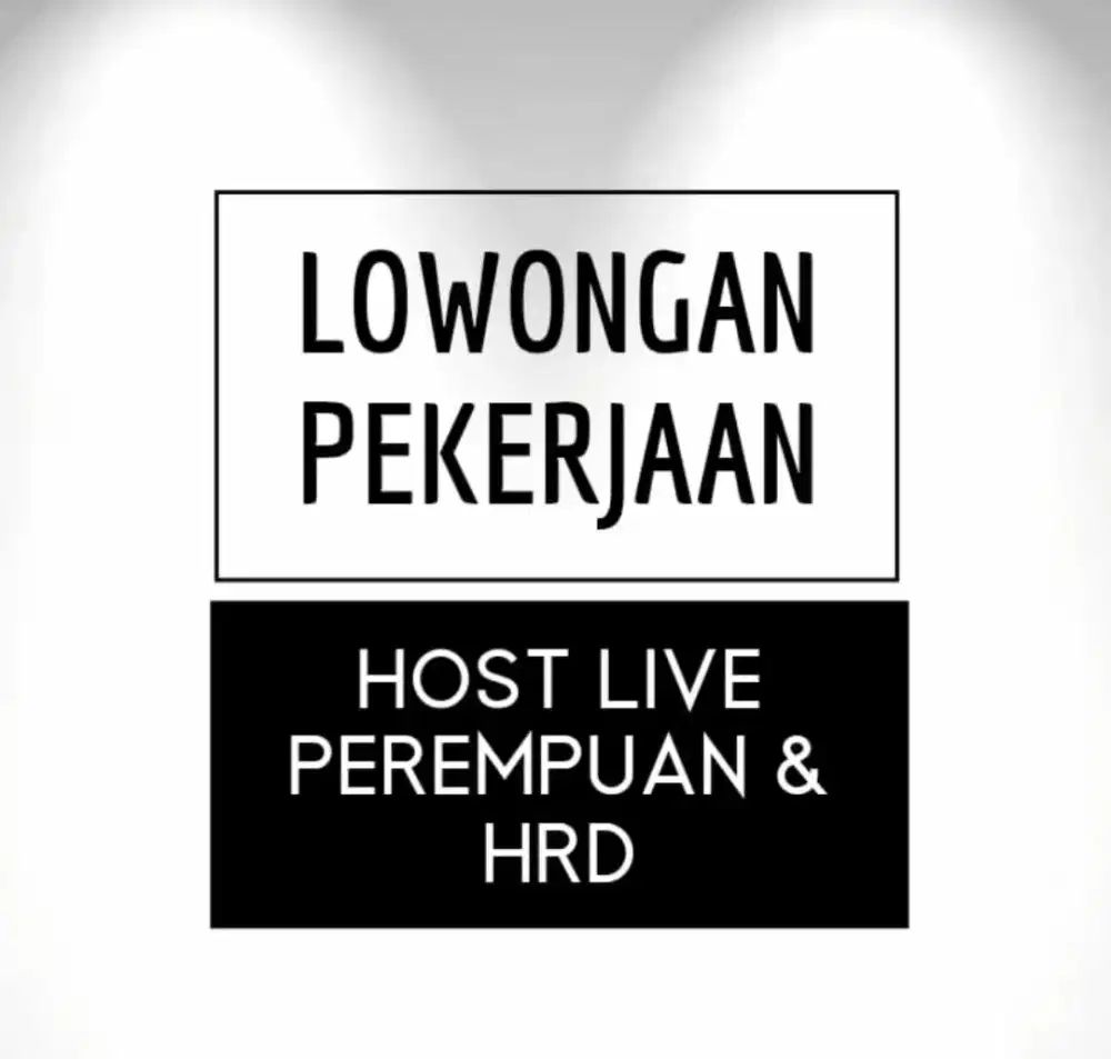LOKER HANYA UNTUK PEREMPUAN
