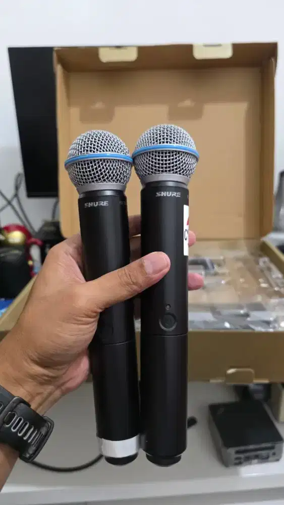 Shure BLX Premium Wireles System BLX 288 / Beta 58 Original
