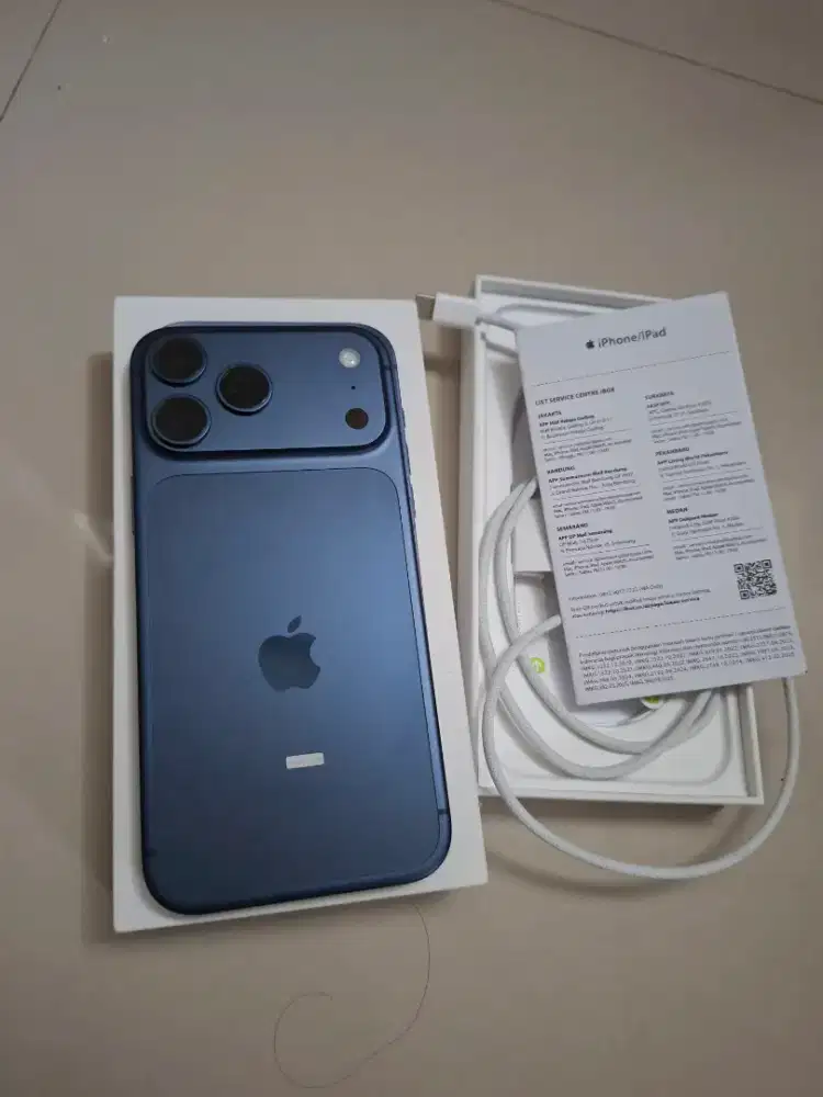 Iphone 17 pro max 256gb garansi resmi ibox