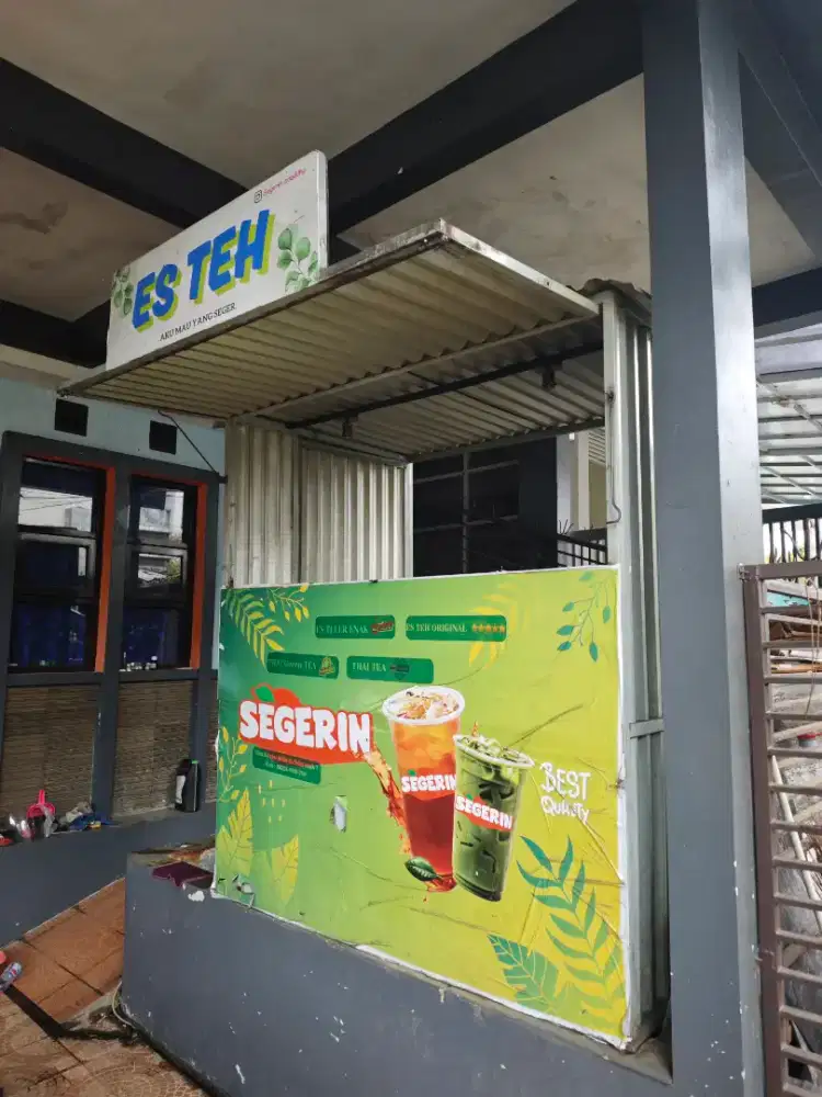 Booth semi Kontainer siap pakai | box jualan