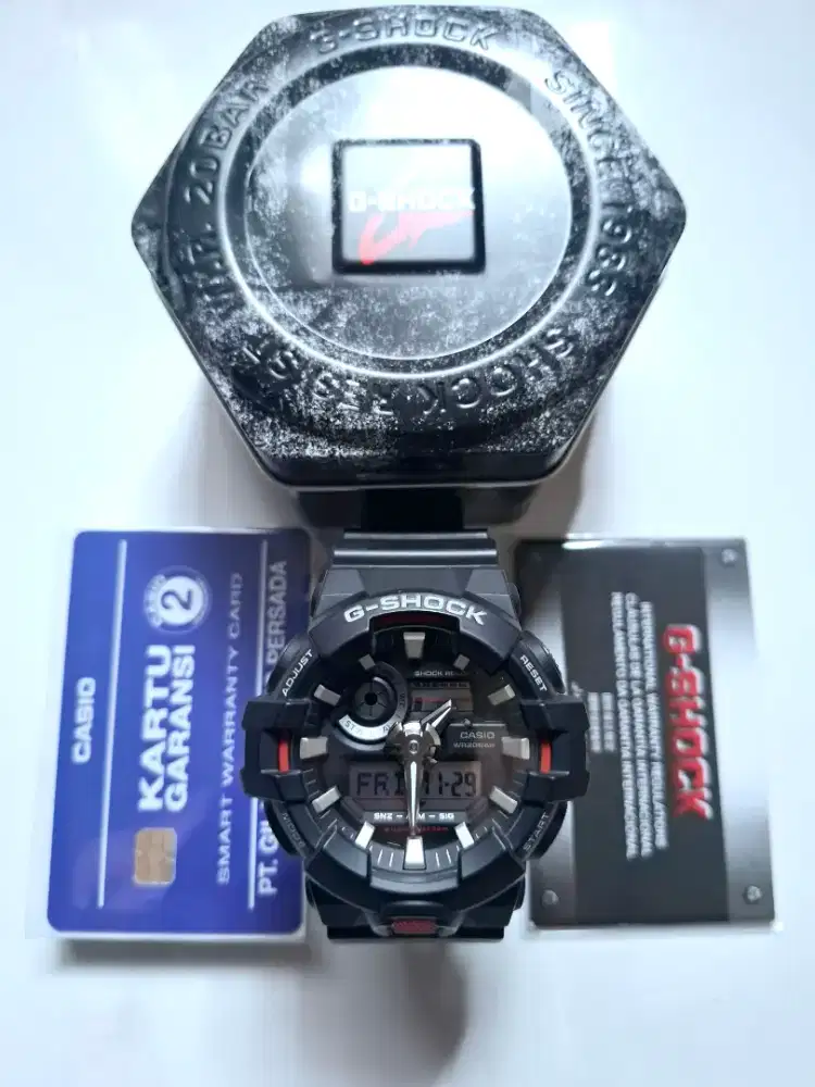 Jam g-shock ga 700 1-adr like new