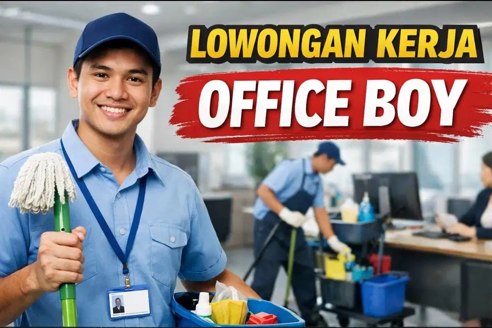 Lowongan kerja office boy/girl Cipondoh
