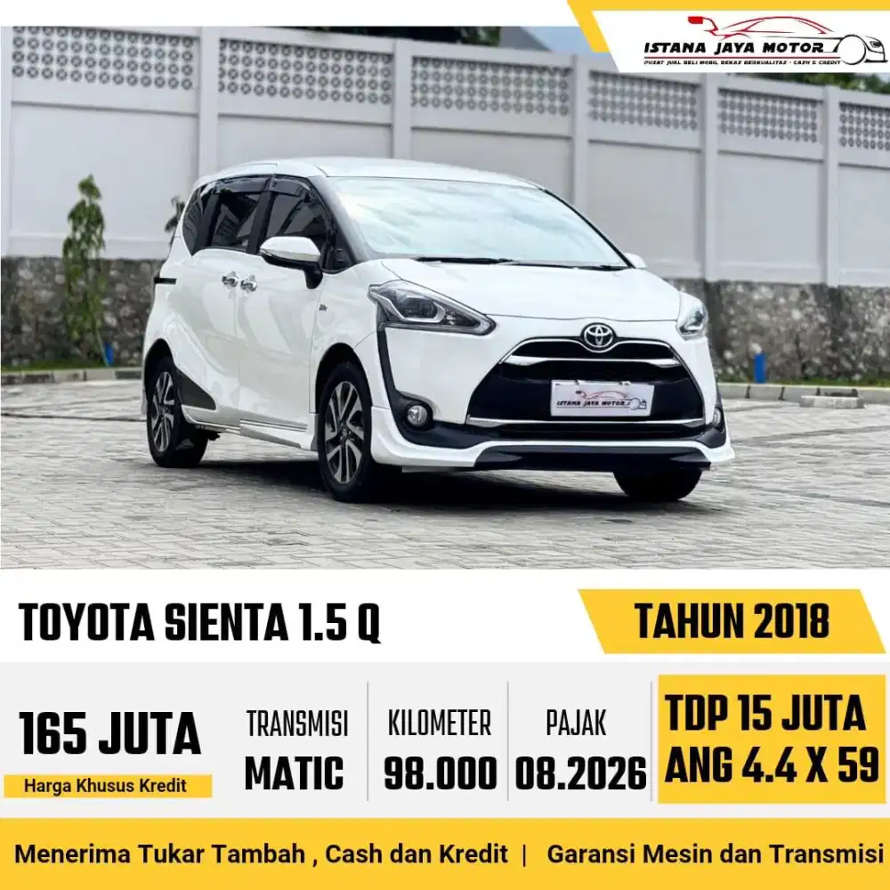 Toyota Sienta Q AT 2018