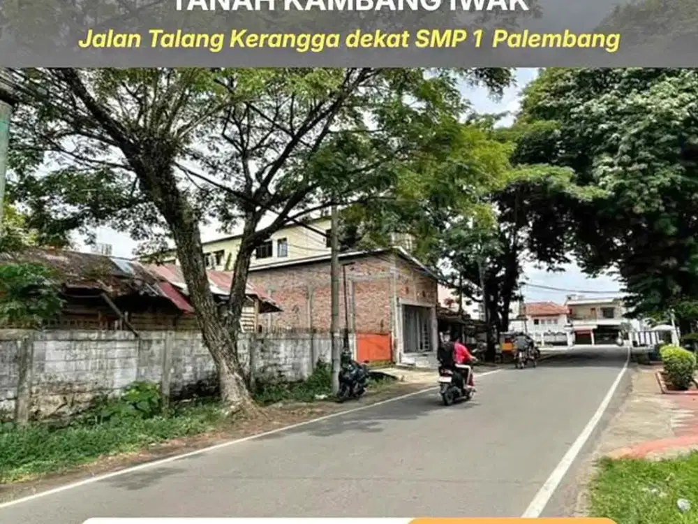 Tanah Kambang Iwak dekat Sekolah Advent Cocok investasi