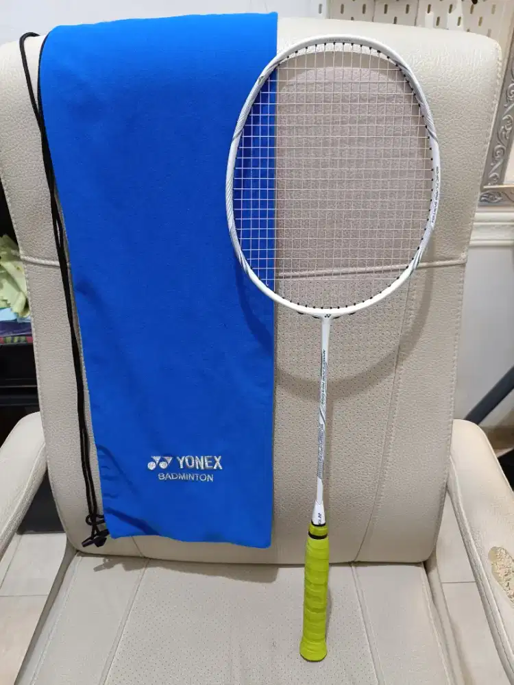 Raket Badminton Yonex Nanoflare Nexstage 4U G5 Senar Yonex Exbolt 63