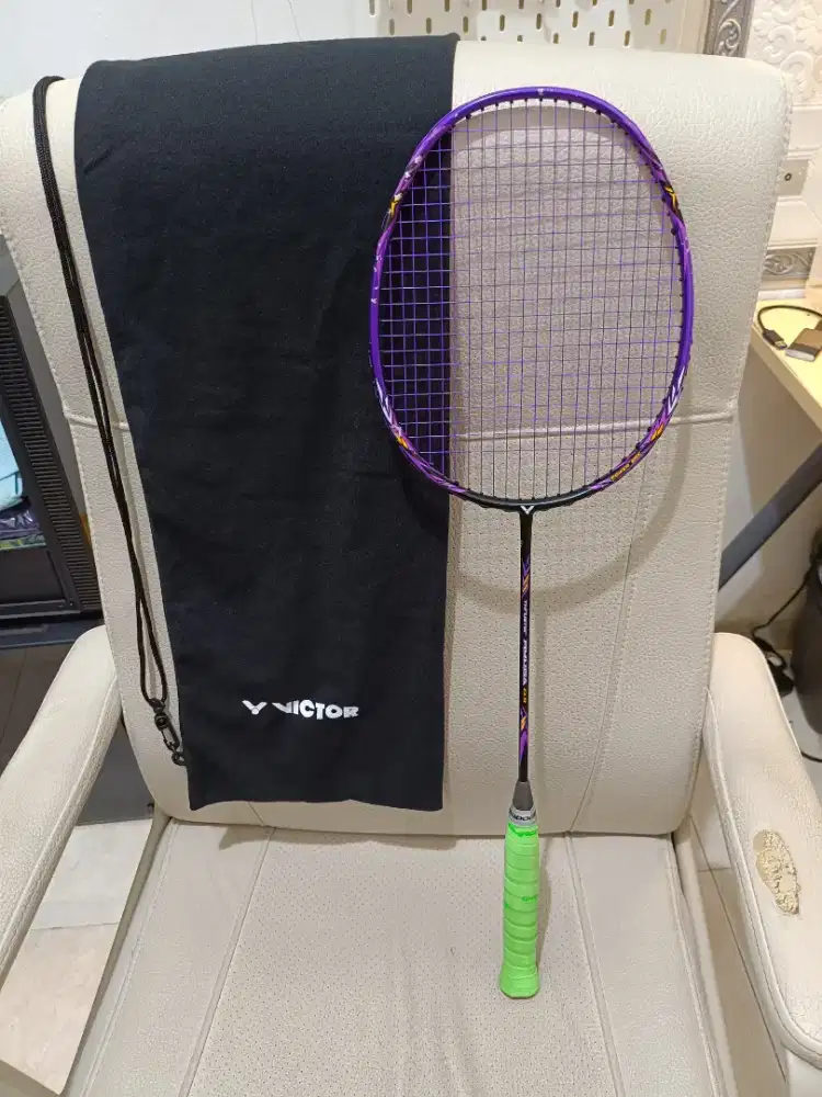 Raket Victor Ryuga CLS 4U/G5 Senar New Yonex Exbolt 65 Masih Bagus