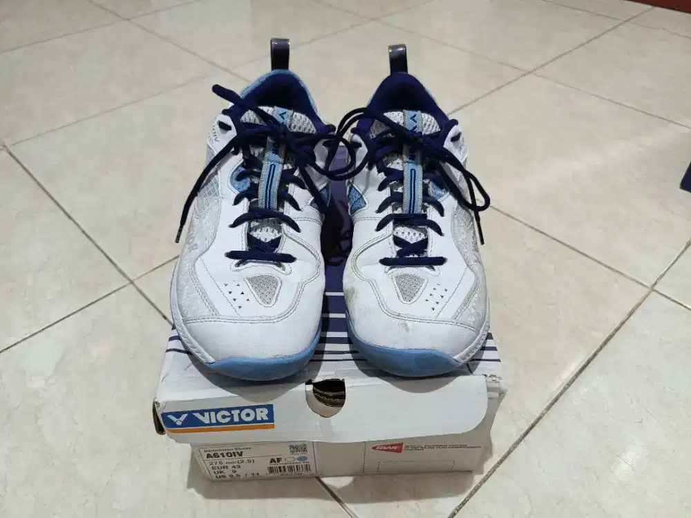 Sepatu Victor A610IV Size 43 275mm 2.5 Lengkap Dus Masih Bagus