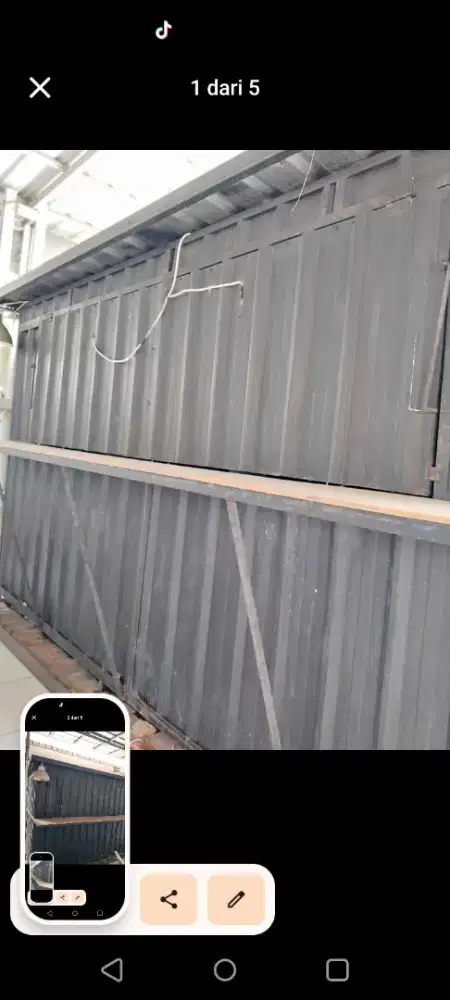 Box countiner  jualan