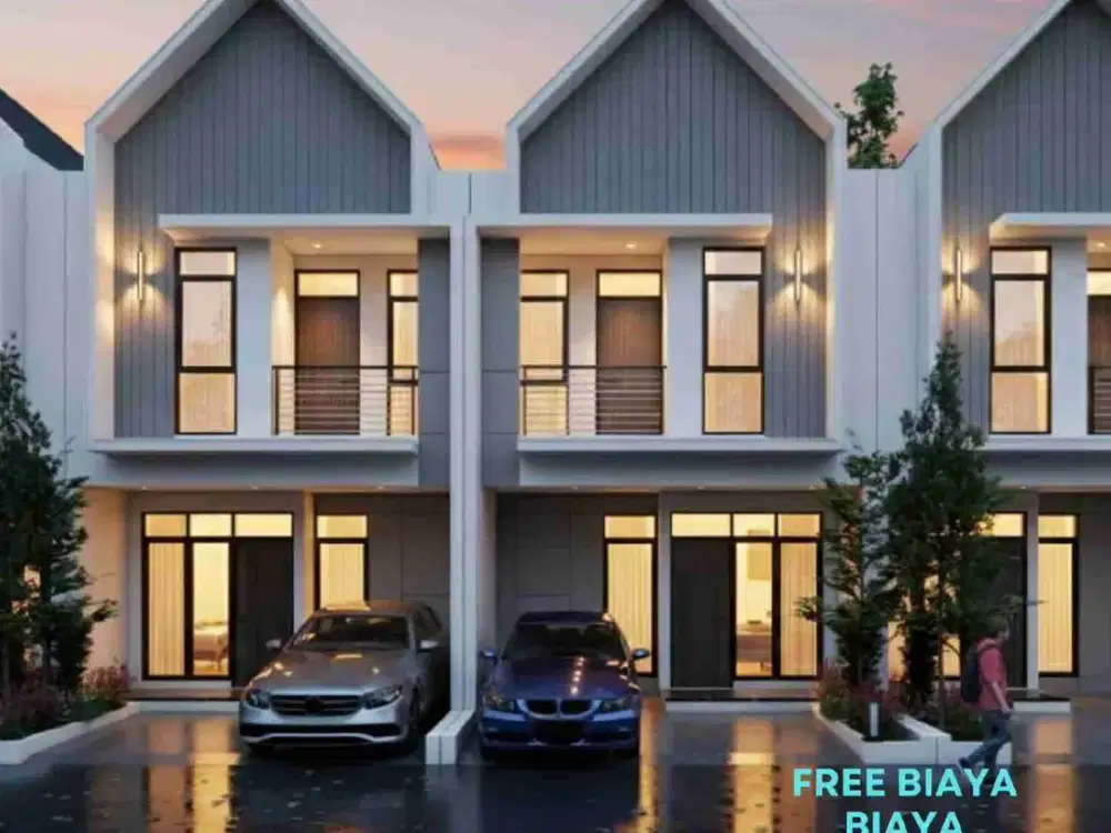 Rumah cluster super strategis 2lantai dijatiwarna lokasi bebas banjir