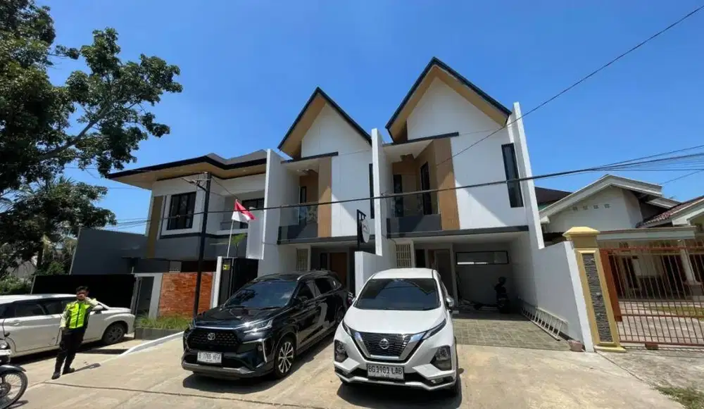 di jual rumah baru minimalis di km 5 jl pramuka palembang