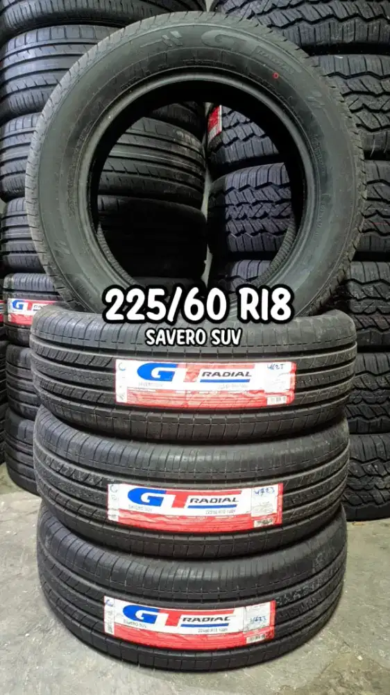 BAN BARU 225/60 R18 GT SAVERO SUV