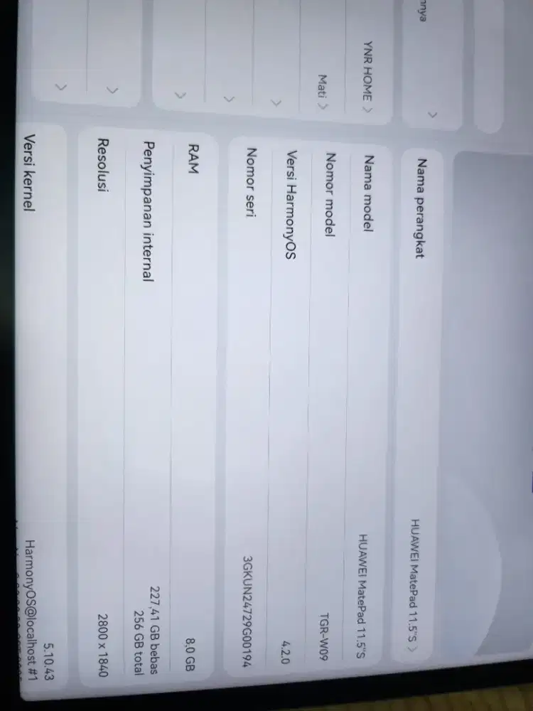 Huawei matepad 11.5S papermate edition