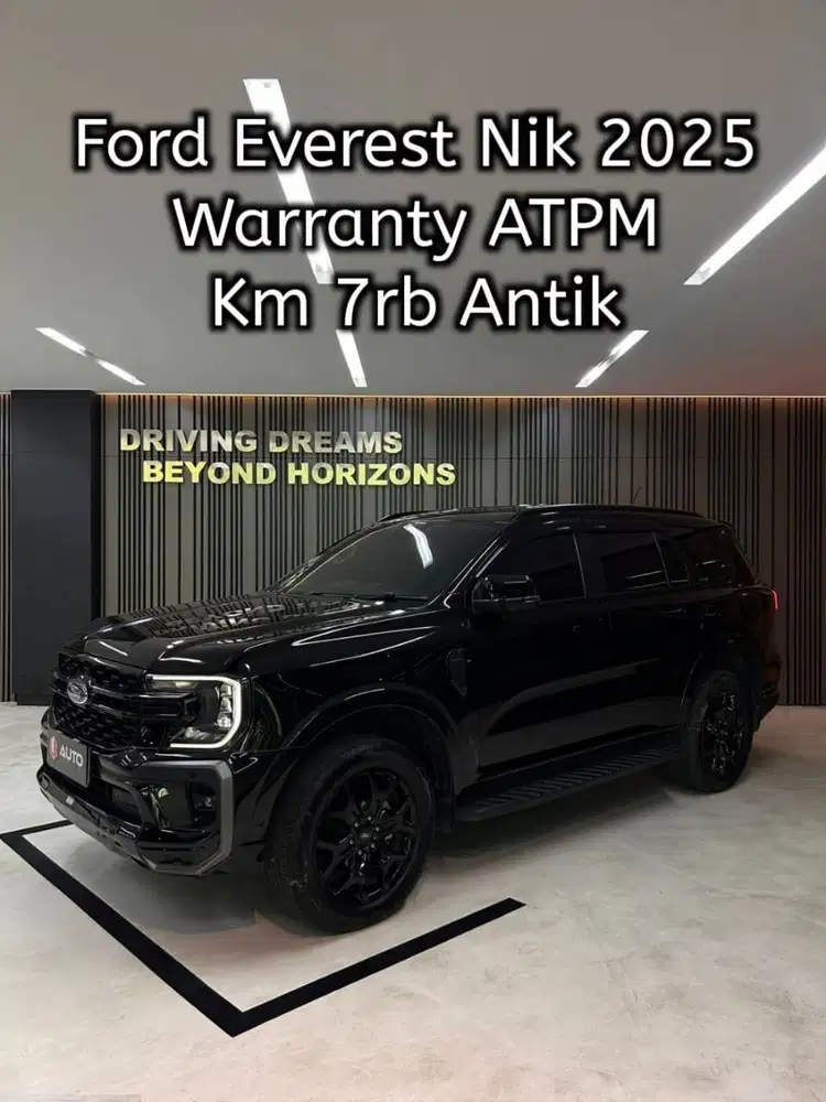 Ford Everest Sport 2.0L 4x2 Diesel AT 2025 Hitam Km7rb B1850KJS