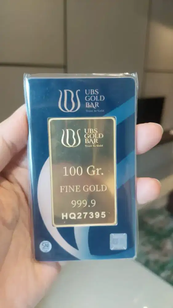 Logam Mulia Emas UBS 100gr