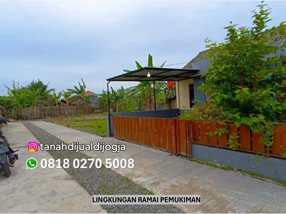 Tanah dekat RS Elisabeth Ganjuran di Sumbermulyo Bambanglipuro Jogja