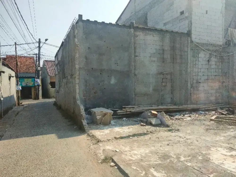 Jual Tanah luas 105 m2 jl usman meruyung limo depok