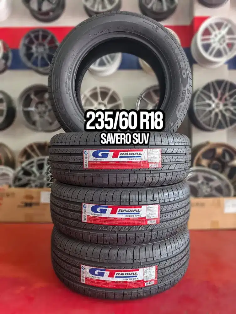 BAN BARU 235/60 R18 GT SAVERO SUV