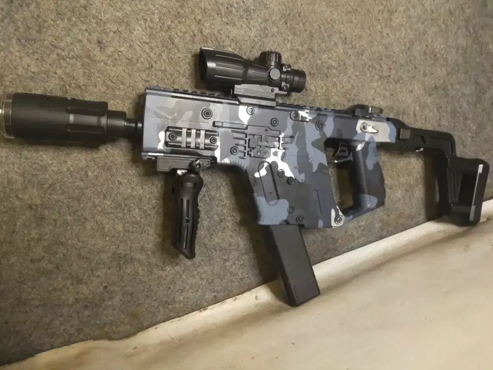 Mainan gel blaster vector