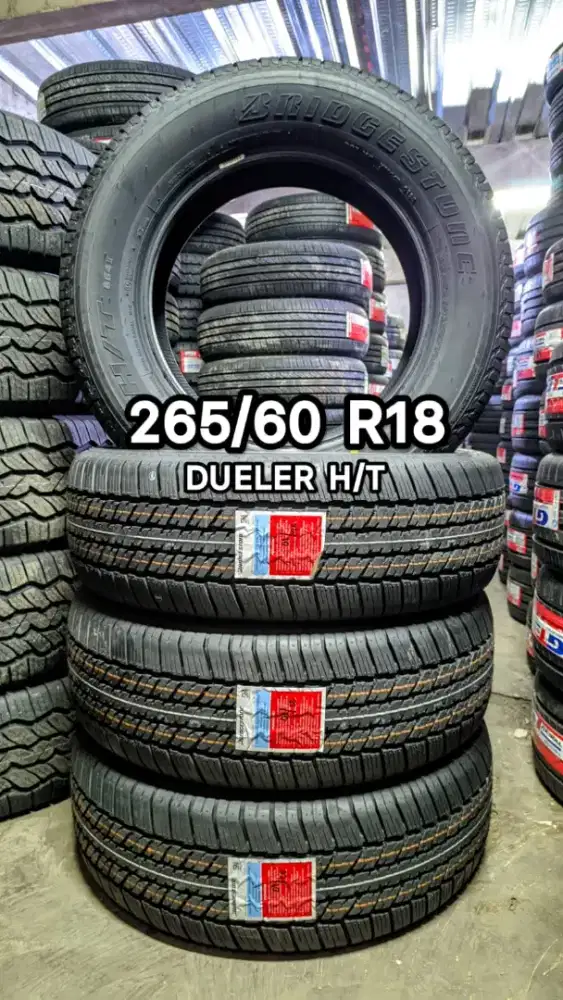 BAN BARU 265/60 R18 BRIGESTONE DUELER H/T