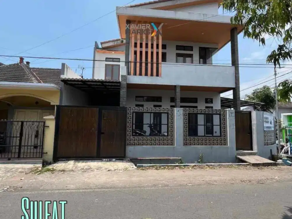 Rumah Modern plus ruang usaha di poros jalan Area Sulfat Malang