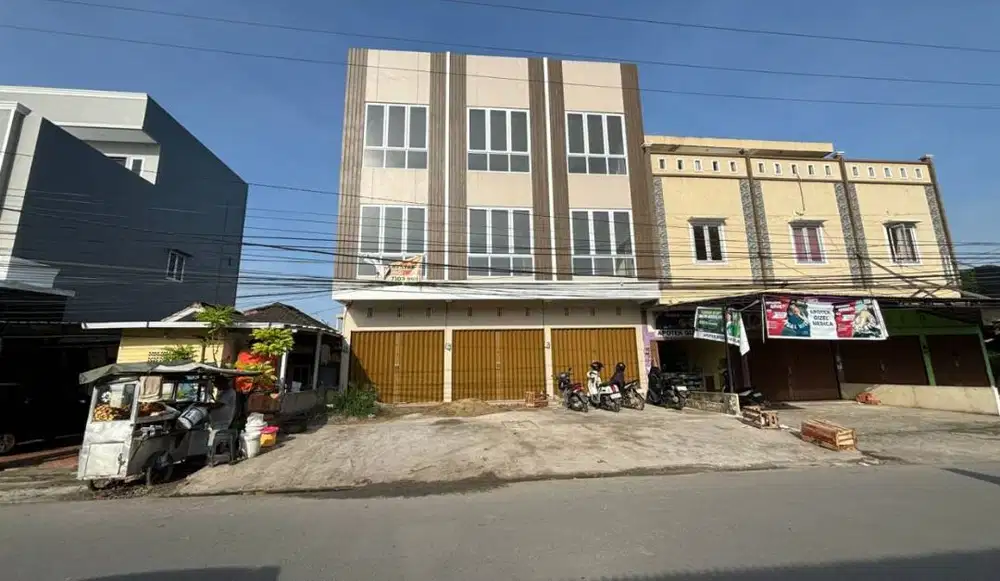 di jual ruko baru 3 lantai di opi raya jakabaring palembang