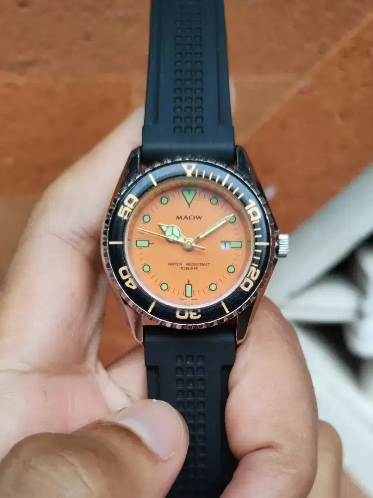 MAOW Mini Diver Watch
Ref. HM106 by MARUMAN