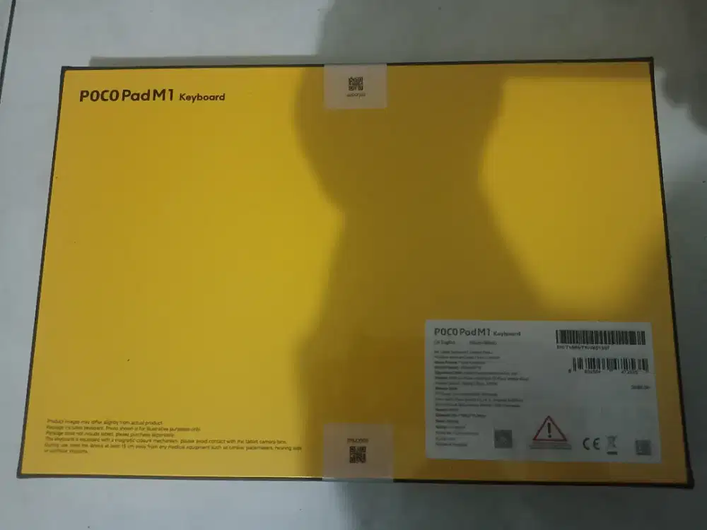 Keyboard dan Casing original untuk tablet Poco Pad M1