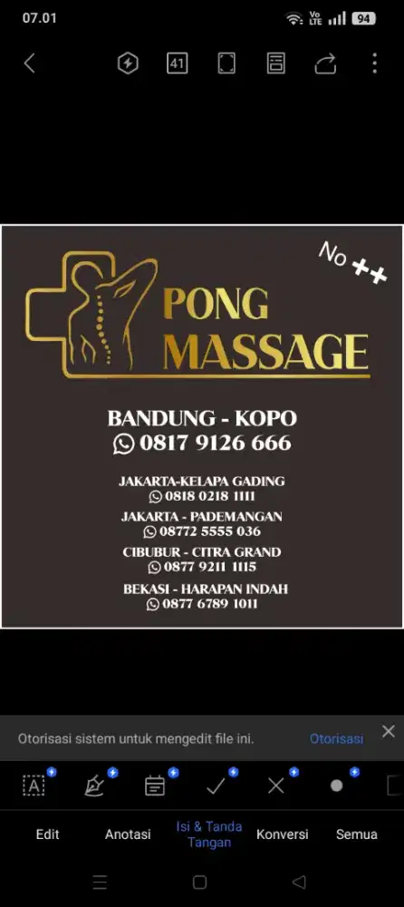 Di Butuhkan cepat terapis wanita