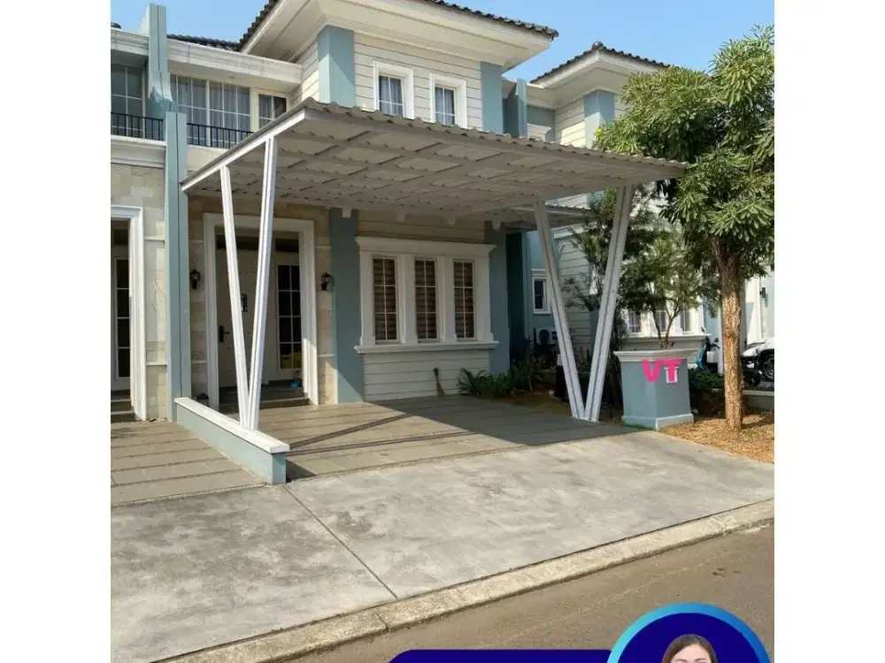 DIJUAL CEPAT  Suvarna Sutera Cluster Daru Uk 8x25 dekat Mall ciputra