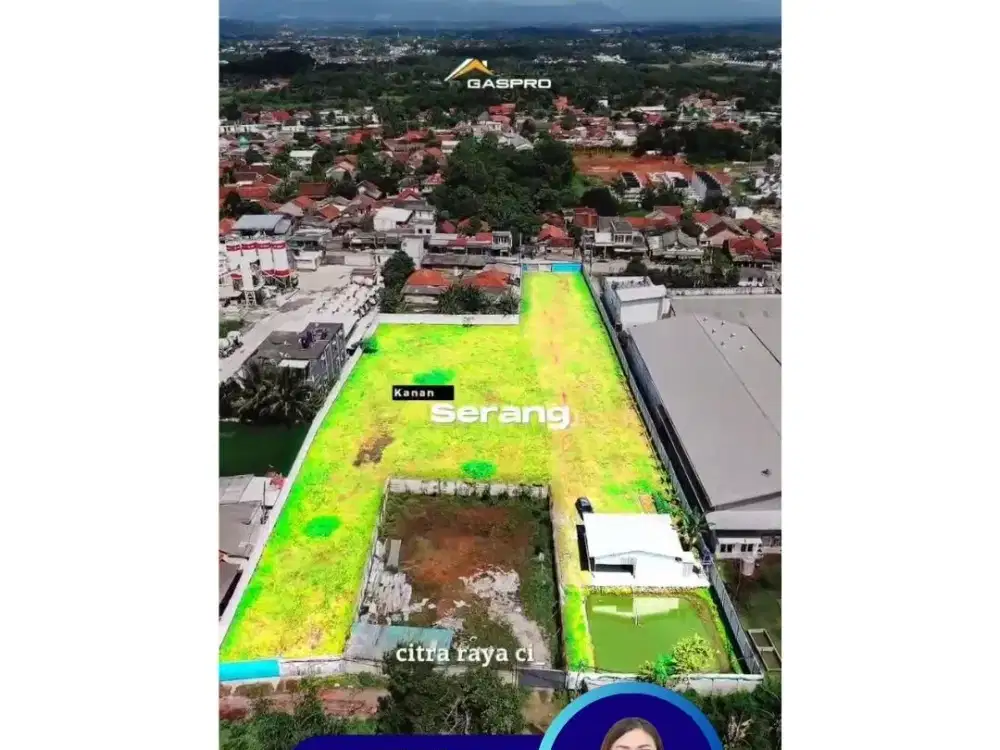 Dijual / Disewakan Kavling Komersial Legok 6000m berada zona industri